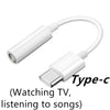 Phone audio cable headphone cable LeTV audio adapter