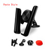 Support de téléphone portable élastique pour voiture, serrage automatique