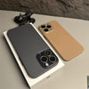Ultra-thin Dull Polish Bag Lens Phone Case