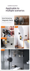 Support magnétique à ventouse pour salle de sport, cuisine, salle de bain, rotation à 360 degrés, support de téléphone portable