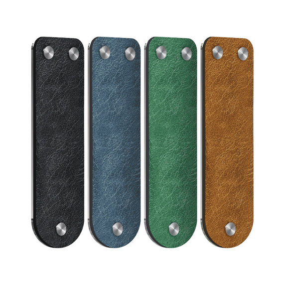 Multifunktionale Leder Handy Ring Halterung Auto