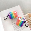 Compatible with Apple, Rainbow silicone protective sleeve