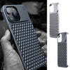 Coque de téléphone en alliage d'aluminium pour iPhone 14/13 Pro Max Plus, creuse, antichoc, dissipation thermique