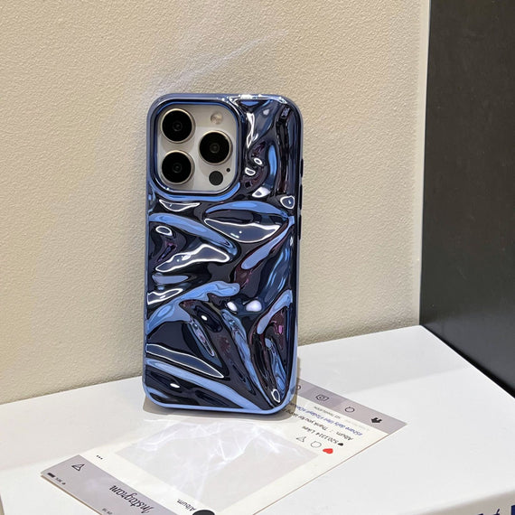 Electroplating Three-dimensional Pleated Pattern Shell Advanced Sense