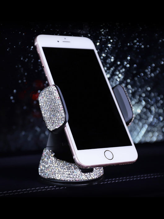 Support de téléphone en strass cristal
