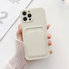 Card Fine Hole Liquid Phone Case