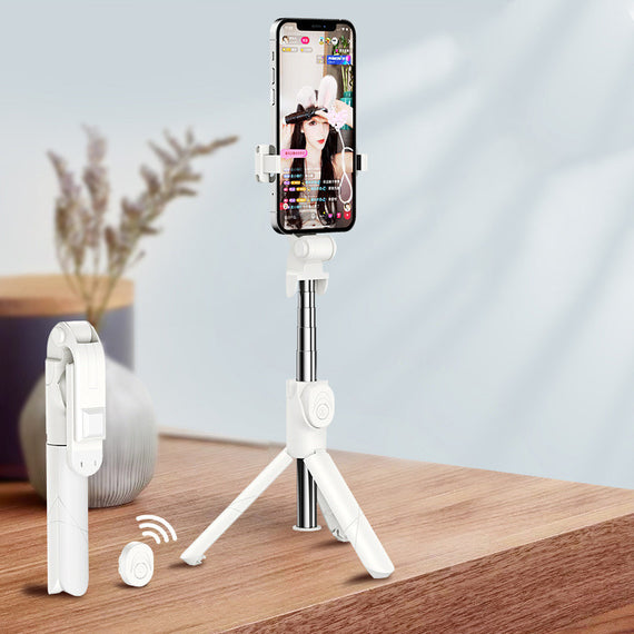 Anti-Shake-Selfie-Stick, Live-Support für Mobiltelefone, Selbstfoto-Stick