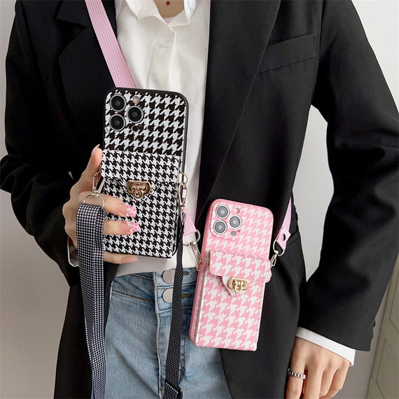 Cross-body Strap Lanyard Phone Case