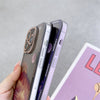 Neu Dunkel Lila Apple 14 Telefon Fall Landschaft Berggipfel