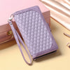 Crossbody Plaid Multifunktionale Reißverschlusstasche Handytasche