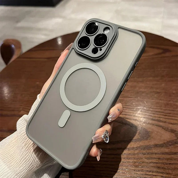 Applicable To 151314Promax Frosted Magnetic All-inclusive Phone Case