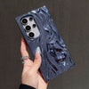 Three-dimensional Pleated Electroplating Phone Case