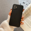 Fashion Simple Solid Color Phone Case Protection Cover