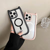 3D Cat Ear Acrylic Magnetic Phone Case