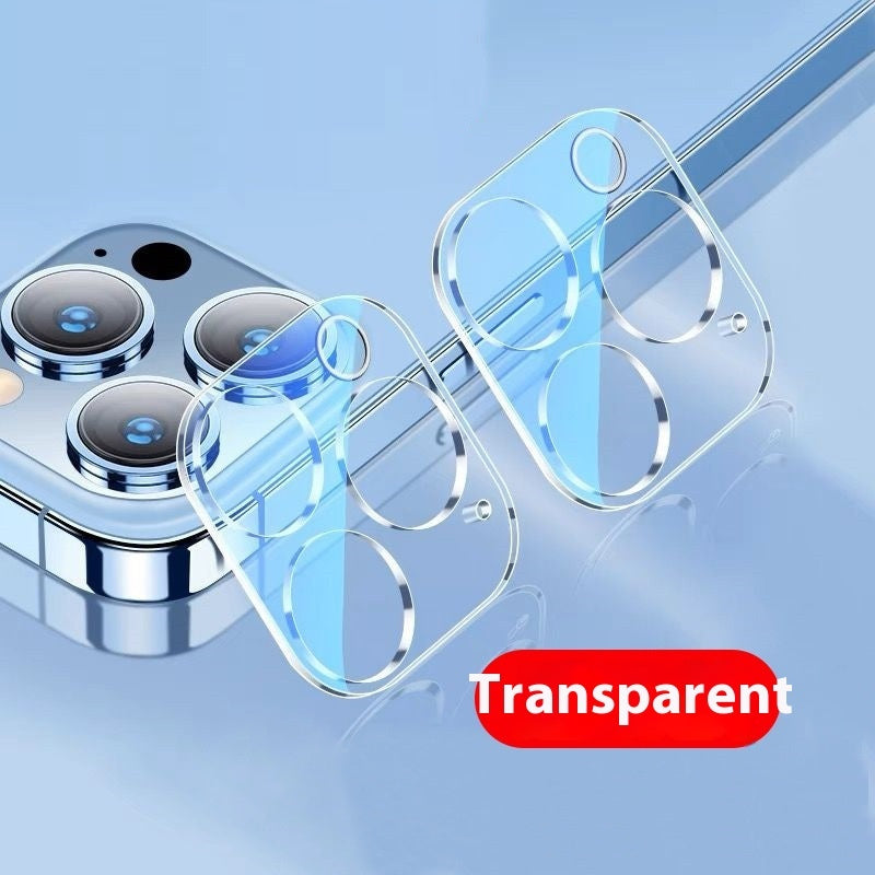 Objektivschutz aus gehärtetem Glas mit integrierter Kamera-Schutzfolie