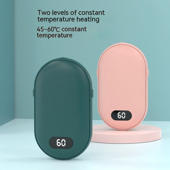 Pebble Hand Warmer Power Bank Two-in-one Portable