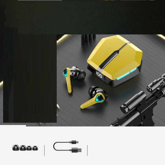 Double-mode Chicken Eating Game Low Delay Scissors Door Bluetooth Headset