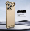 Phone Case Special-shaped Metal Corner Pad Anti-fall Frameless Anti-fall Protective Cover
