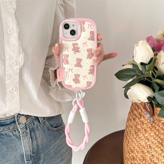 Bow Bear Suitable Phone Case Lanyard