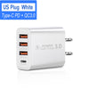 U.S. And European 3USB Mobile Phone Adapter