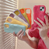 Einfache Macaron Candy farbige All-Inclusive 3D Handyhülle
