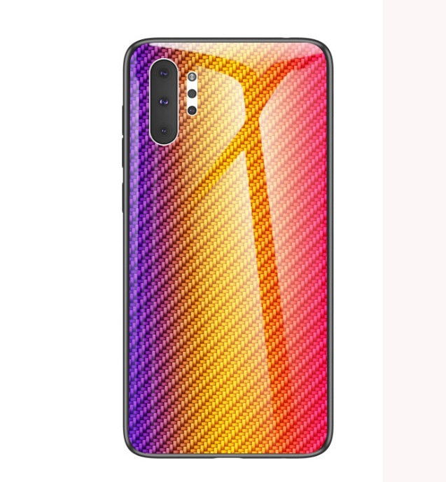 Die Telefonhülle gilt für die A51 Creative Grade Carbon Fiber Hartglas-Schutzhülle für die A91 Anti-Fall-Schutzhülle