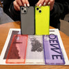 Quadratische fluoreszierende Handyhülle 13 Schutzhülle