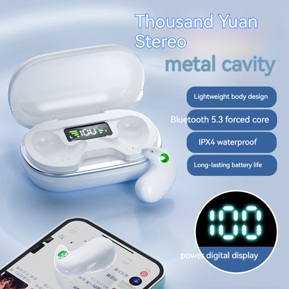 Wireless Bluetooth Headset Large Power Special For Sleep