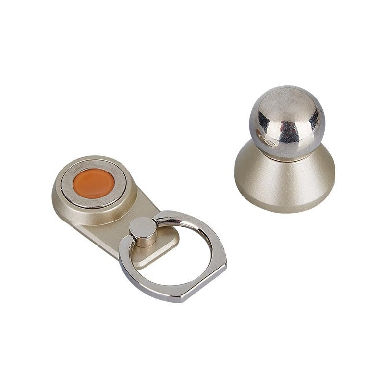 Magnetic Steel Ball Universal Ring Bracket Desktop Magnetic Suction