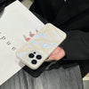 Electroplating Three-dimensional Pleated Phone Case