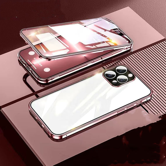 Phone Case Magneto Double-card Buckle Double-sided Glass Goggles