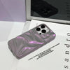 Bunte Lila Wasser Ripple Telefon Fall Dreidimensionale