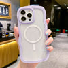 Magnetische Shell Wave Soft Phone Case