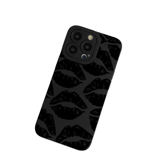 Black Lips Phone Case All Inclusive