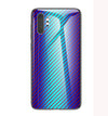 Die Telefonhülle gilt für die A51 Creative Grade Carbon Fiber Hartglas-Schutzhülle für die A91 Anti-Fall-Schutzhülle