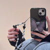 Butterfly Bracket Phone Case With Chain