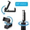 Support de téléphone portable de voyage multifonctionnel pliable et rotatif à 360 degrés