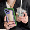 Plüsch Patch Spiegel Handy Shell