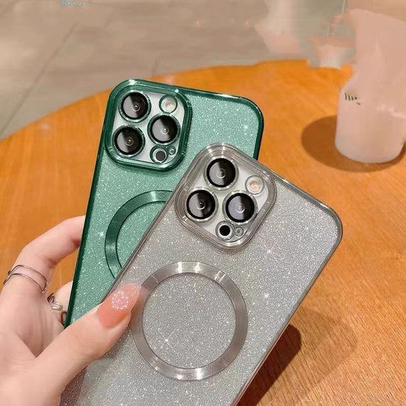 Electroplating Magnetic Transparent Soft Shell Protective Cover