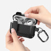 Headphone Case Carbon Fiber Pattern Buckle