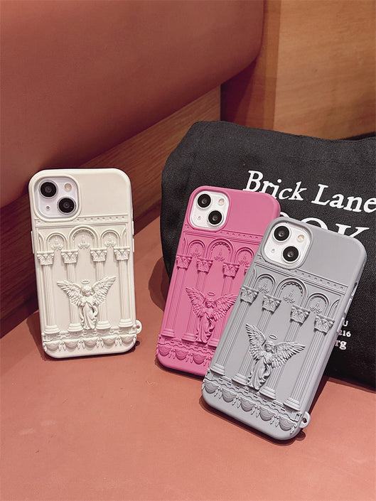 Retro Euro-American Wind Angel Phone Case