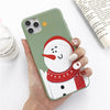 Weihnachts-Schneemann-Elch-Telefonhülle