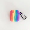 Compatible with Apple, Rainbow silicone protective sleeve