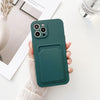 Card Fine Hole Liquid Phone Case