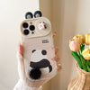Furry Panda Handyhülle Süße Schutzhülle