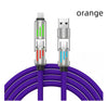 240W Light Column Four-in-one Colorful Indicator Light Mobile Phone Charging Cable