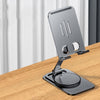 Support de téléphone portable rotatif pliable en alliage d'aluminium