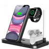 Schnellladefähiges 15-W-faltbares 4-in-1-Wireless-Ladegerät
