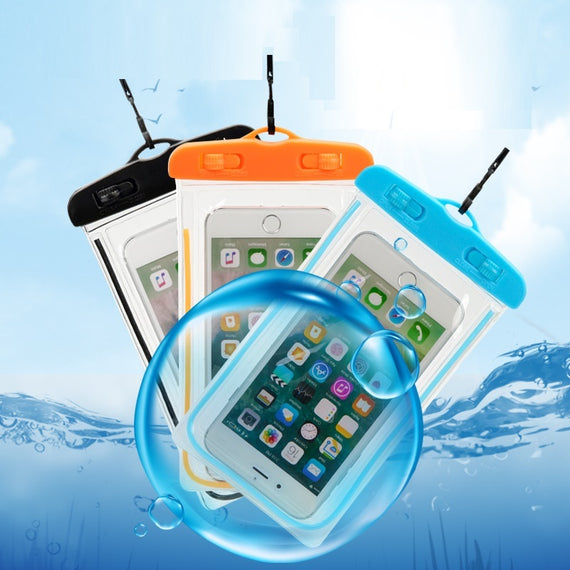 Universal Waterproof Luminous Touch Screen Phone Case
