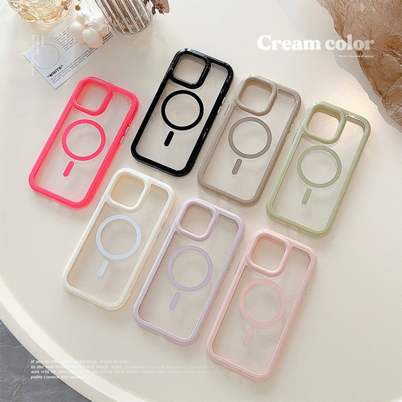 Magnetic Acrylic Phone Case Drop-resistant